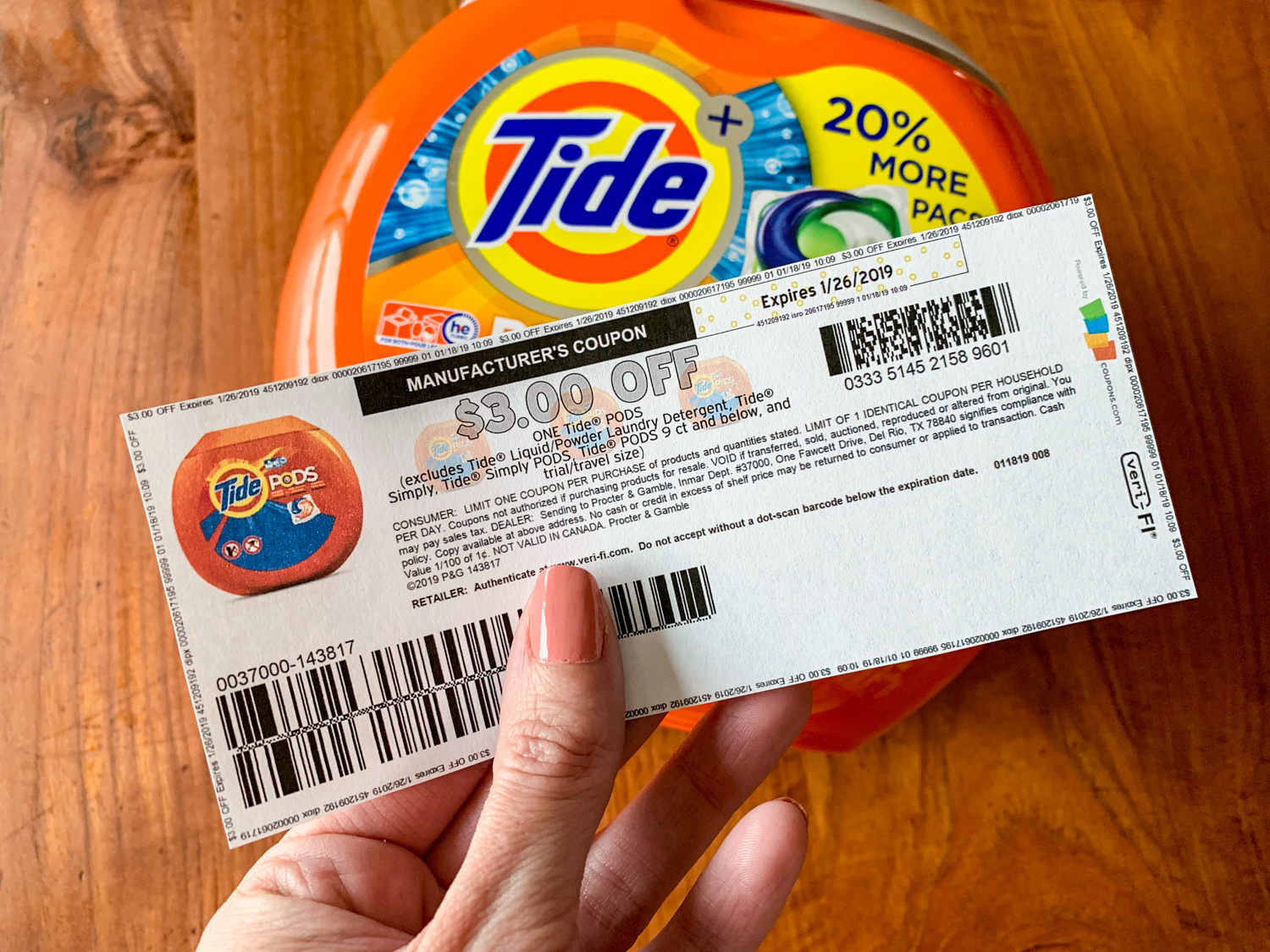 Free Printable Coupons For Tide Pods