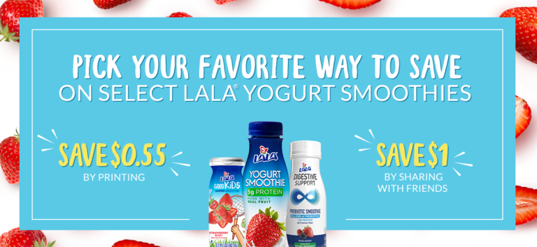 LALA Yogurt Smoothies (4-pk.) $0.77 at Walmart! - Deal Seeking Mom
