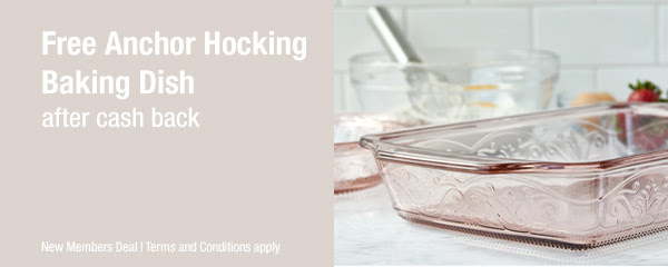 FREE Anchor Hocking Baking Dish at Target New TopCashback Members Deal Seeking Mom