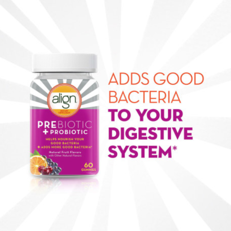 Amazon Deal of the Day Align Prebiotic + Probiotic Gummies & New