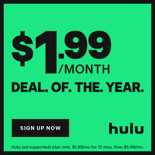 Today's the Last Day to Grab a Full Year of Hulu for $1/Month