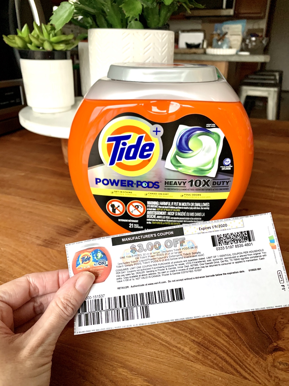 Last Chance For This HighValue 3 off New Tide Power PODS Printable