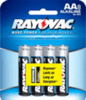 FREE Rayovac Batteries