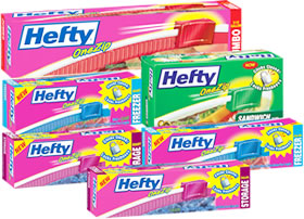 Hefty One-Zip Bags Deal