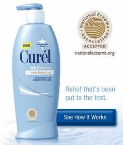 Free Sample of Curel Itch Relief Lotion