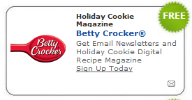 FREE Betty Crocker Holiday Cookie Magazine