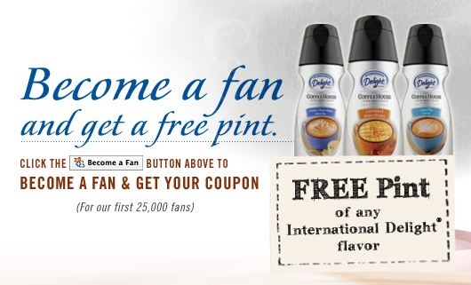 Free International Delight Coupon