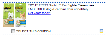 Free Scotch Fur Fighter Coupon
