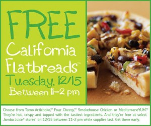 Jamba Juice Free Flatbread