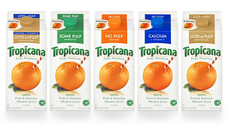 Tropicana Orange Juice Box